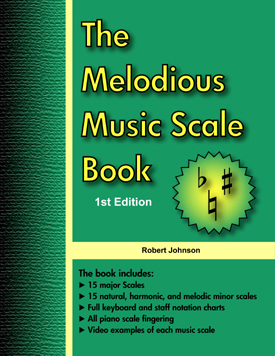 The Melodious Music Scale BooK 1st Edition cover page thumbnail
